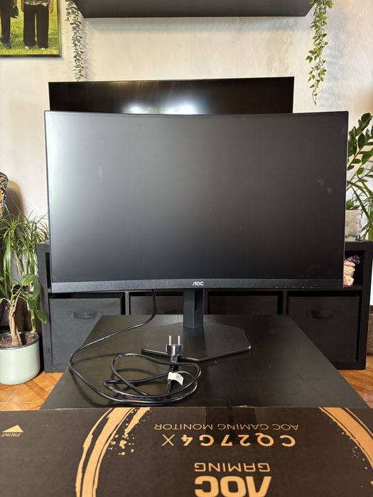 Setup gaming playstation 5 + ecra gaming AOC CURVO