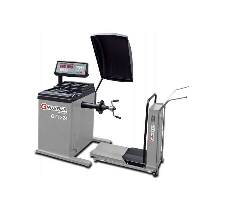 Wyważarka do kół samochodów ciężarowych i osobowych z windą Grubber GT1324