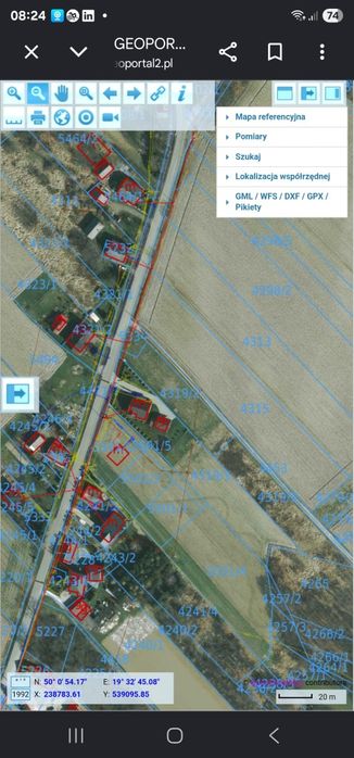 Płaska działka 17,3 ara | Zjazd, Media, Prąd na działce | Spytkowice - Widok 5