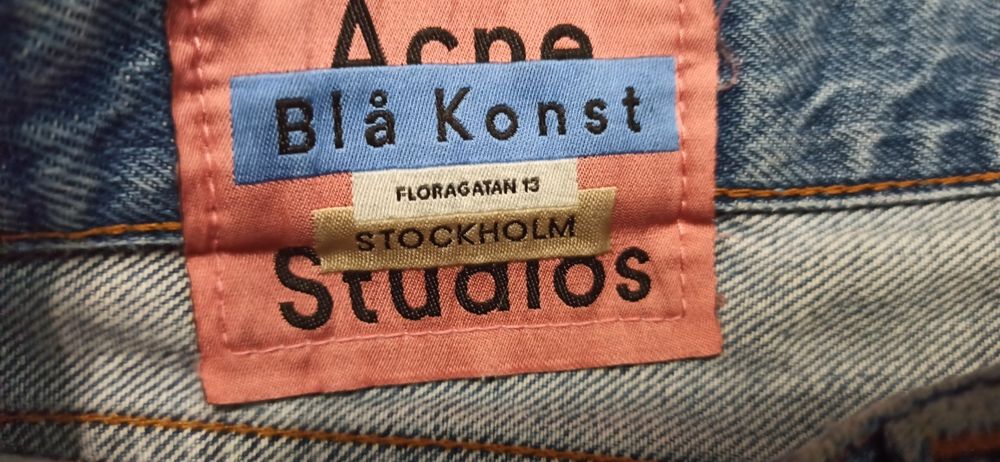 Acne Studios jeans FW18 LGB x hysteric glamour type