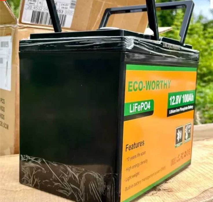 Акумулятор lifepo4 12v 100ah Eco Worth смарт BMS Bluetooth Аккумулятор