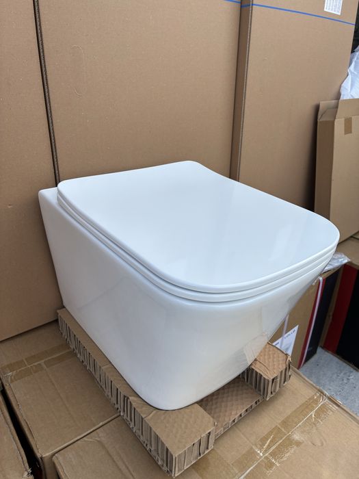 Інсталяція KollerPool з хромоваеою кнопкою з унітазом Volle Libra 2.0