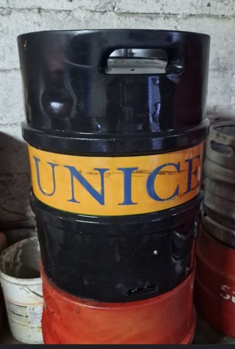 Barris de inox 50L e 30L