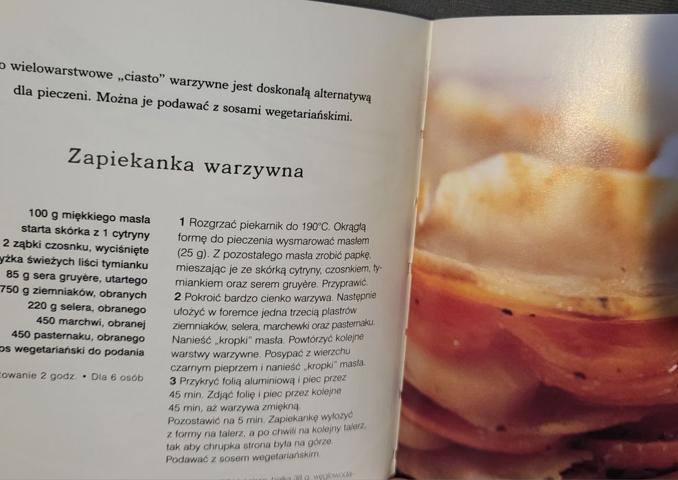 Dania wegetariańskie, 101 przepisów, BBC Books