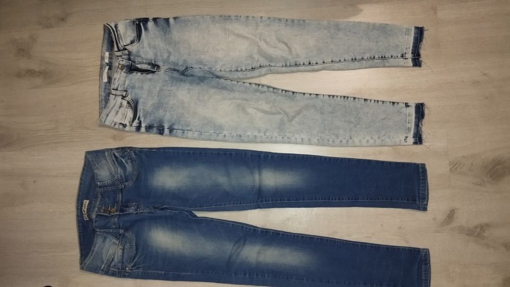 Spodnie jeansowe, dresowe