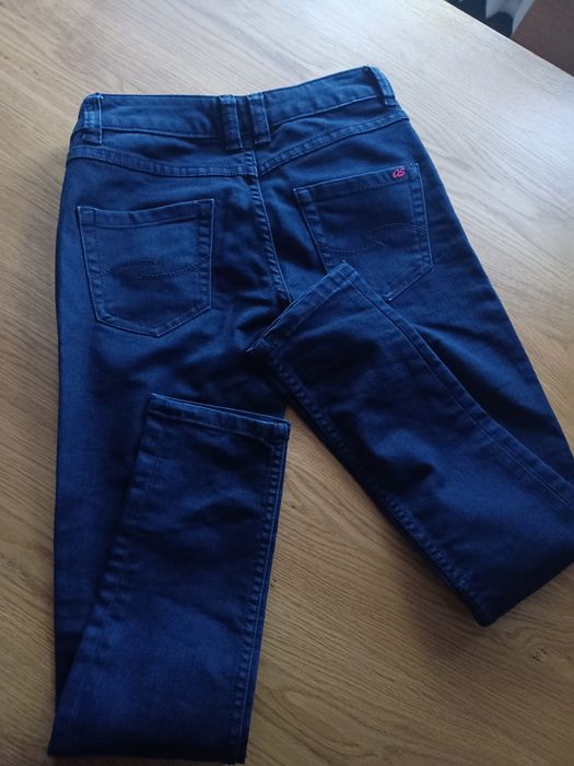 Spodnie jeansowe granatowe rozmiar XS