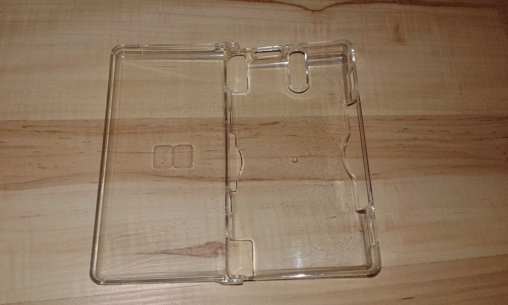 do konsoli Nintendo DS Lite przezroczyste, twarde etui poliwęglanowe