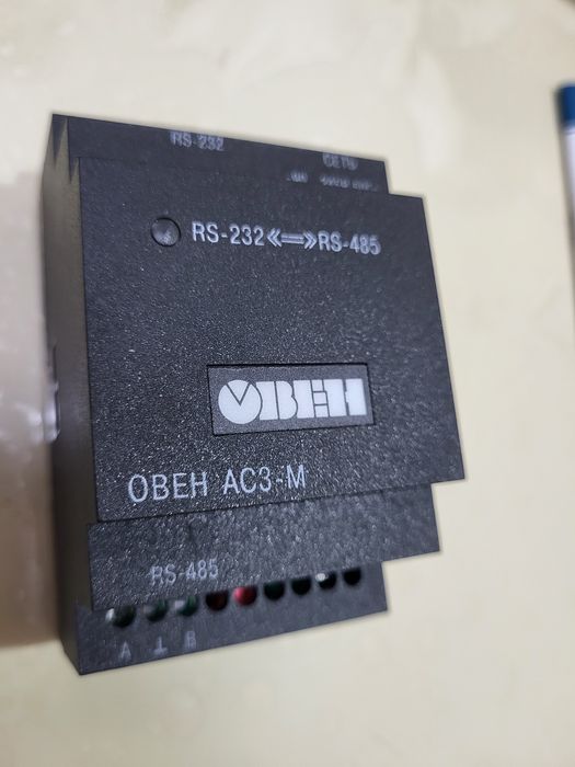 Преобразователь интерфейсов RS-232/RS-485 ОВЕН АС3-М-220