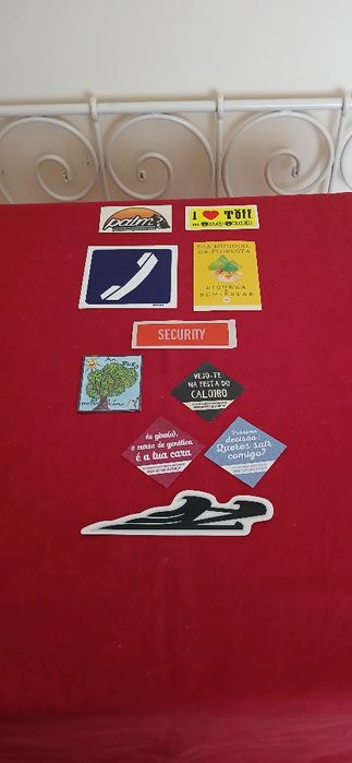 10 Autocolantes, novos