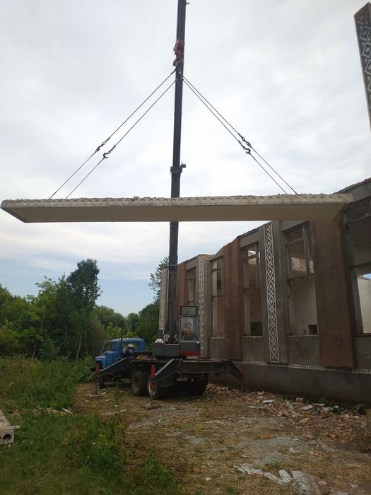 Послуги автокрана 10т та екскаватора