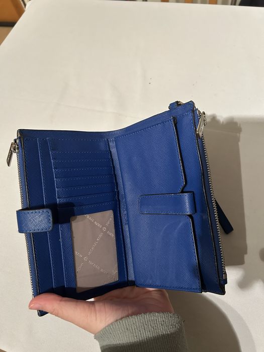 Carteira Michael Kors azul original