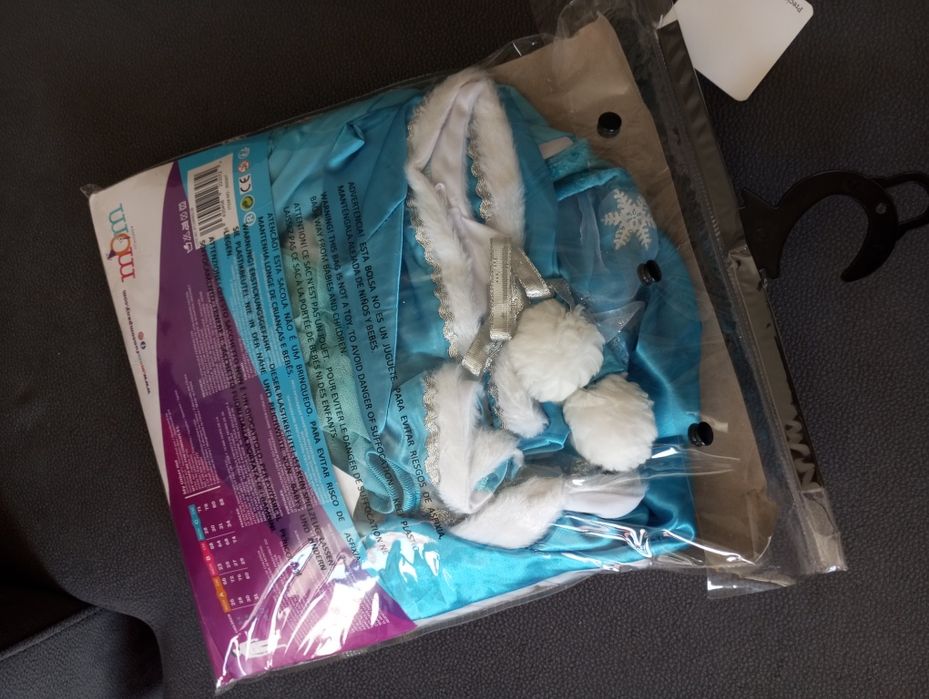 Disfarce vestido FROZEN Carnaval