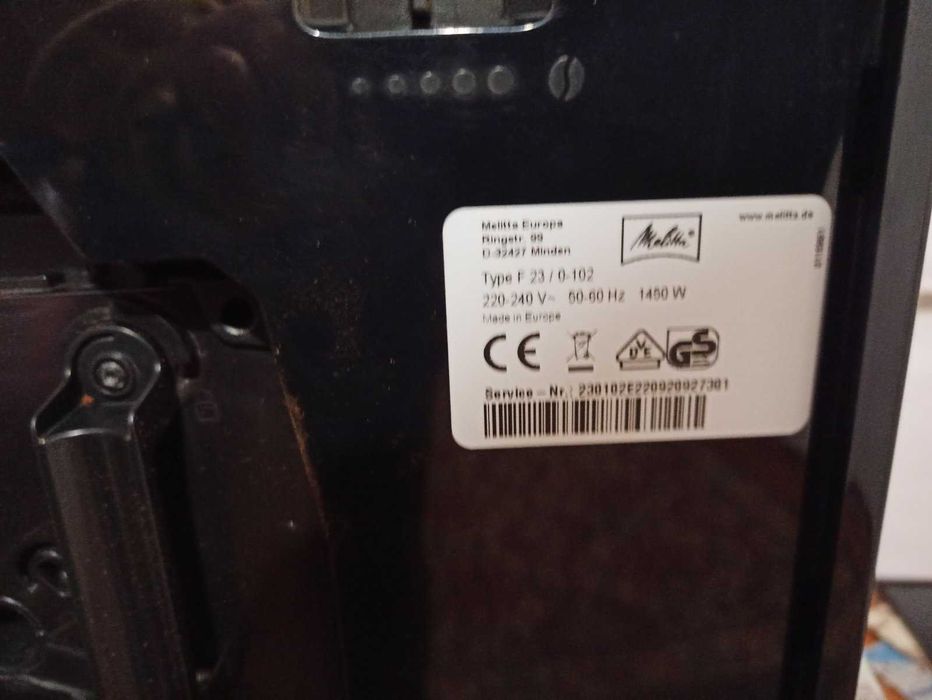 Melitta Purista Series 300 Black