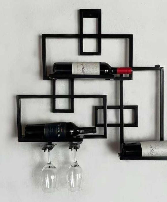 Wieszaki półki na wino