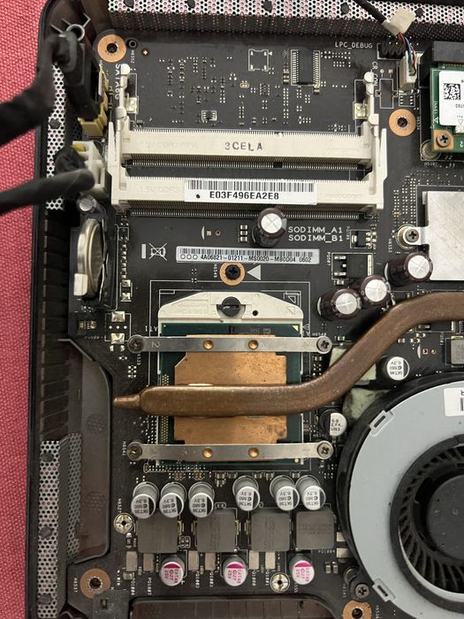 Mini computador Asus para peças