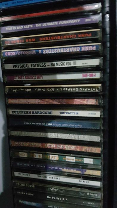CD Punk, Toy Dolls, Bad Religion, Down by Law, Dag Nasty, Home Grown..