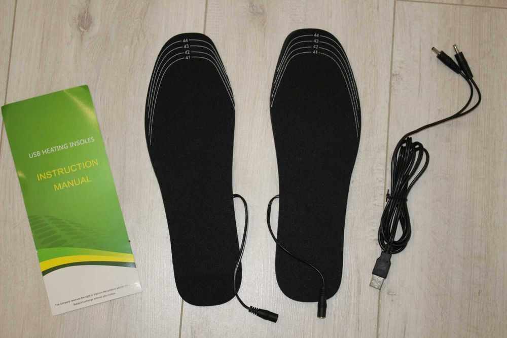 Устілки з підігрівом для взуття від USB розмір 41-45 універсальний.