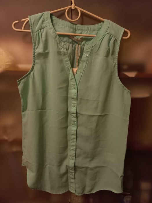 Блуза Collins M новая зеленая мята