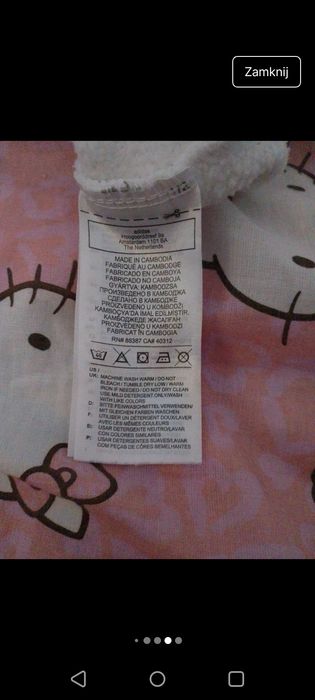 Bluza adidas biała