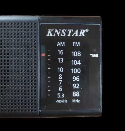 Radio radyjko na baterie kieszonkowe małe