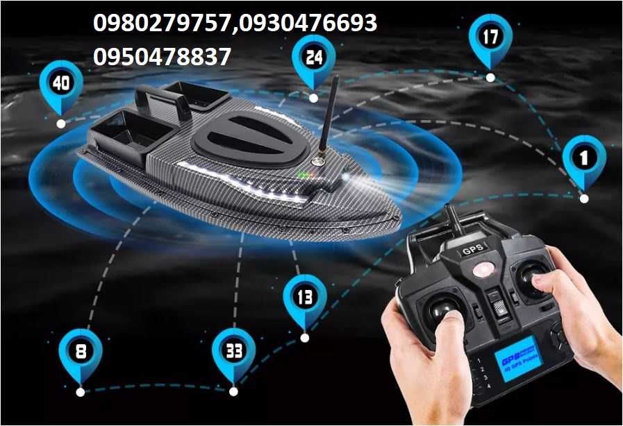 Кораблик для рыбалки GPS + автопилот + эхолот модернизация