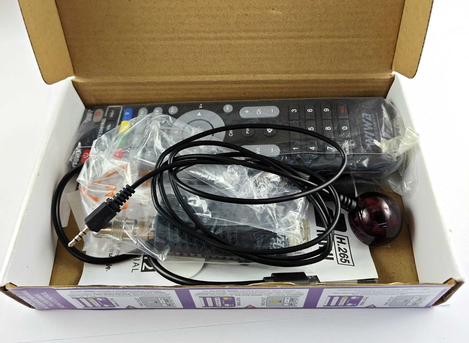 Tuner DVB-T2 Wiwa H.265 MINI