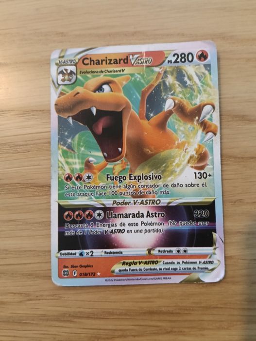 Carta Pokémon Charizard