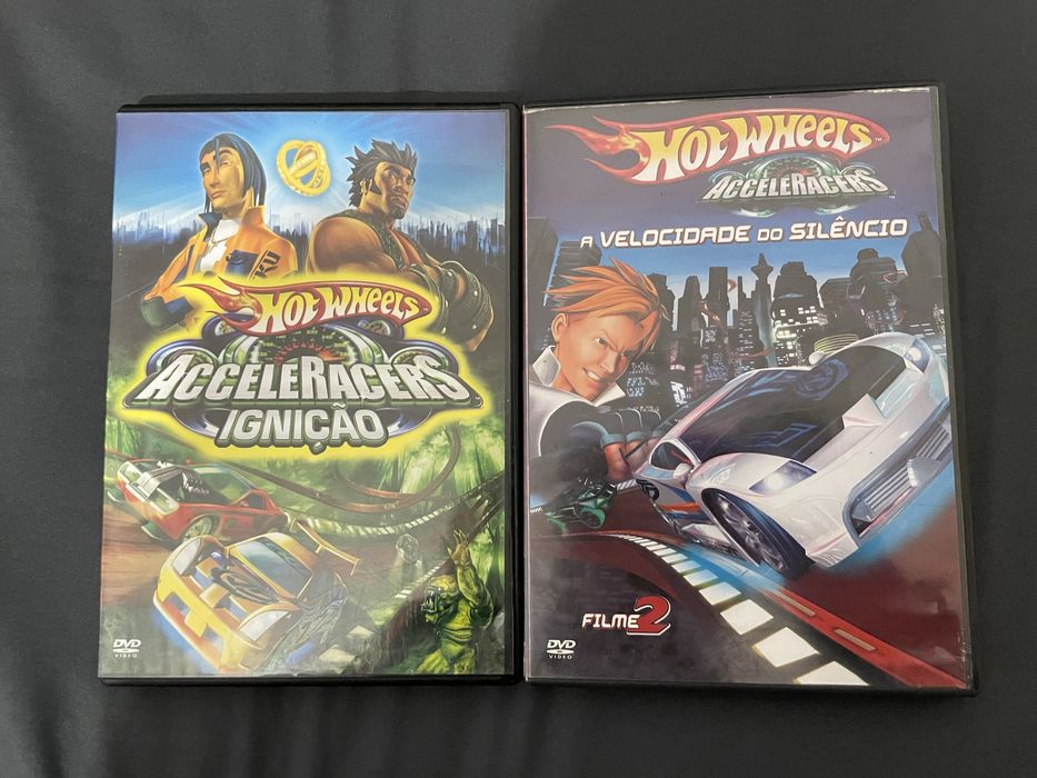 Pack DVD Hot Wheels Acceleracers Vol. 1+2