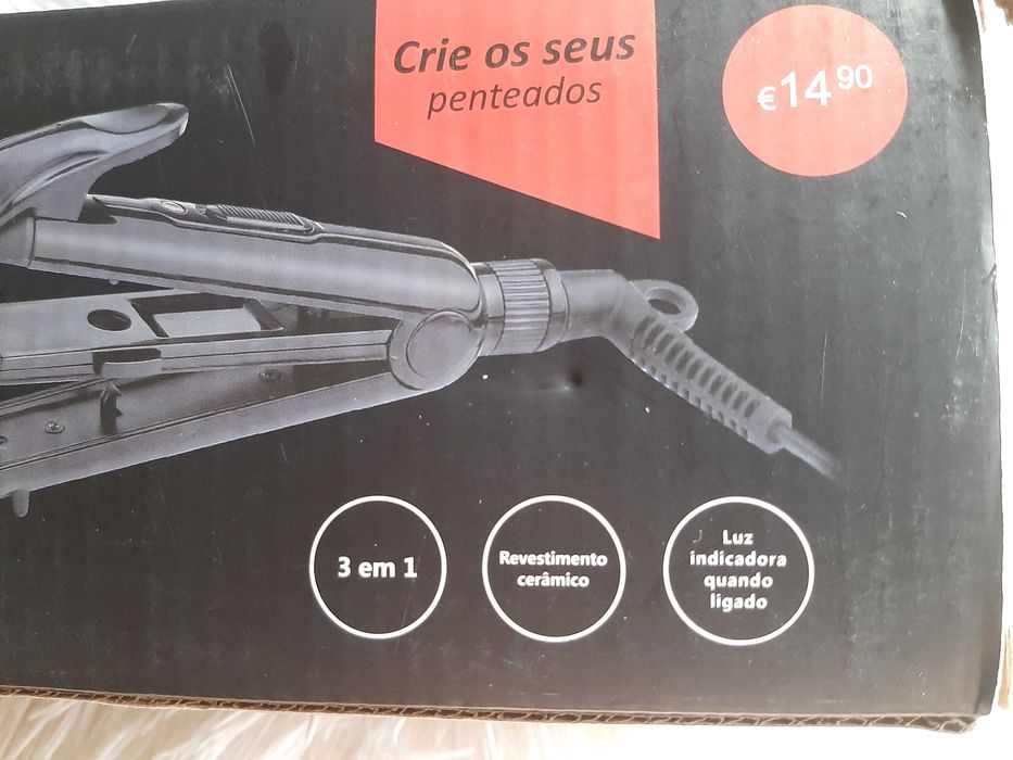 Modelador de cabelo 3 em 1