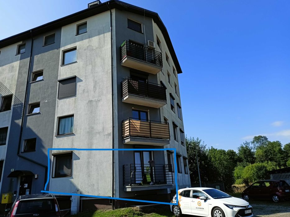 Mieszkanie 36m2, parter, balkon, 2 pokoje