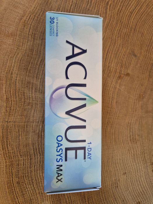 Acuvue 1 day oasys max D-2.5; BC8.5