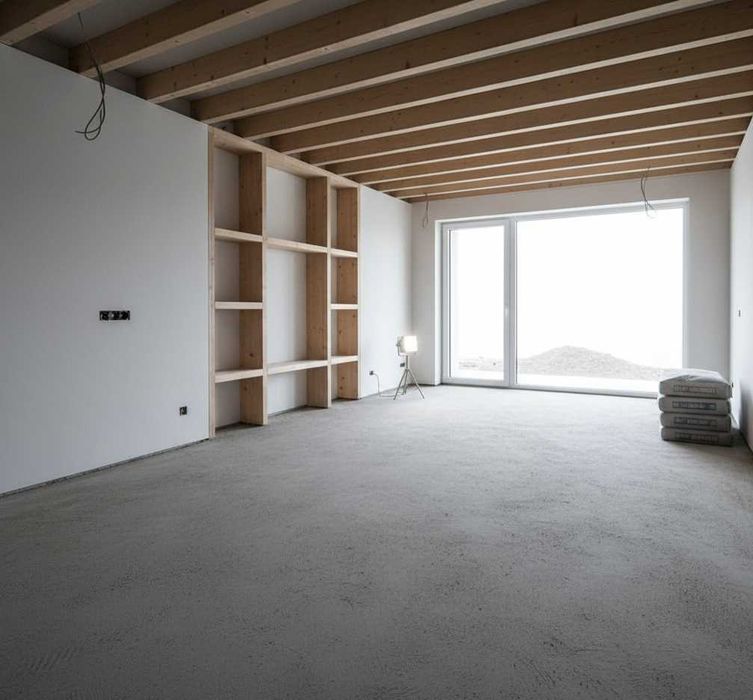 Wylewki posadzki miksokretem