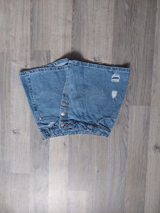 Roz 158 jeansowe krotkie spodenki