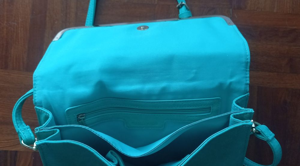 Mala clutch Verde