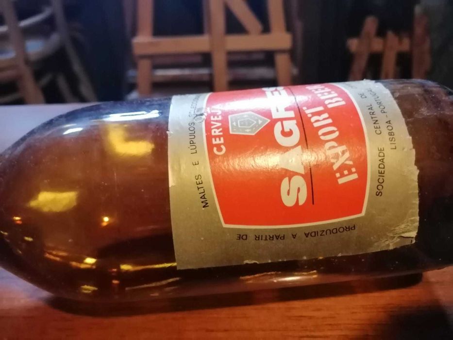 Garrafas Sagres antigas exportadas para Ultramar 1968 - A Bazuca