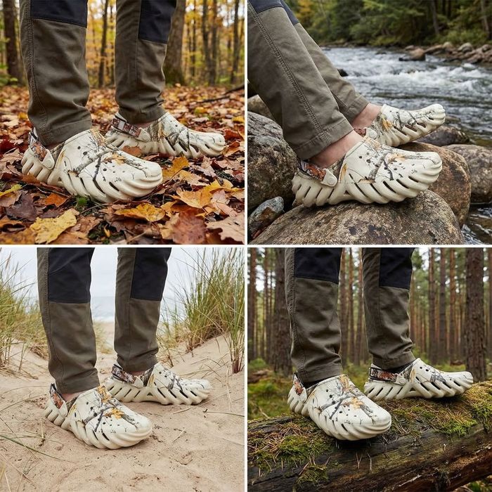 Оригинал Crocs Echo Clog Realtree Edge Camo Bone 40-44 кроксы мужские