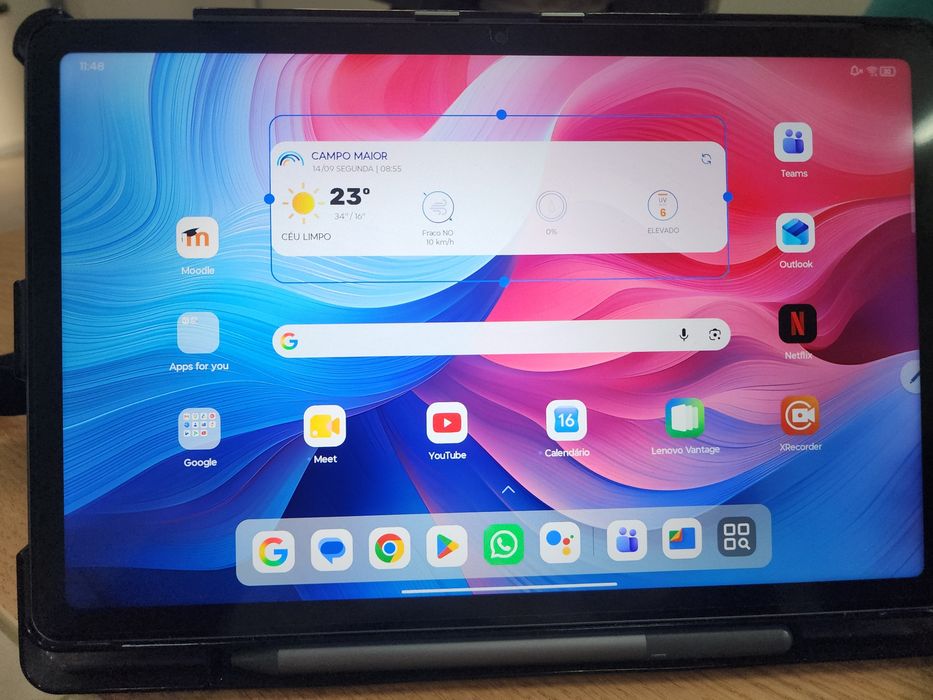 Tablet LENOVO Idea Tab (11'' - 128 GB - RAM: 8 GB - WiFi - Luna Grey) + Caneta
 usado apenas 1 mês c