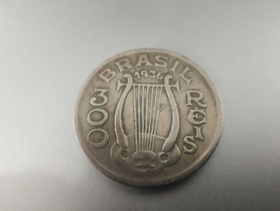 ès apaixonado de Moedas rara de 300 Réis 1938