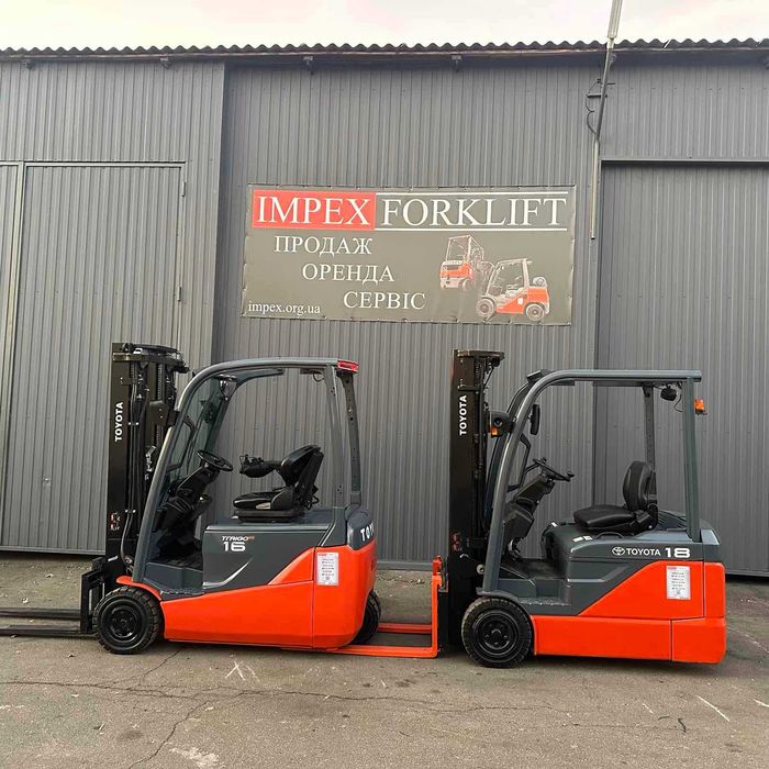 Електричний навантажувач TOYOTA 7FBE18, підйом-4.7м, электропогрузчик