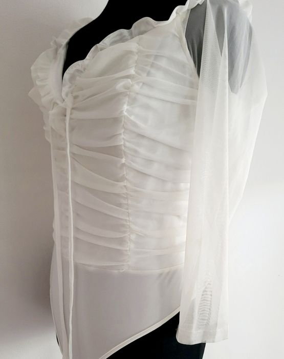 CLUB L body wyszczuplające modeluje sexy bluzka big size 42 xl 44 xxl