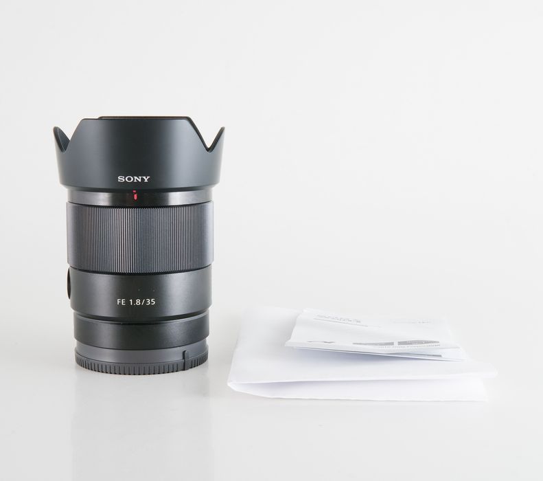 Obiektyw Sony FE 35mm f/1.8 (SEL35F18F), idealny, gwarancja