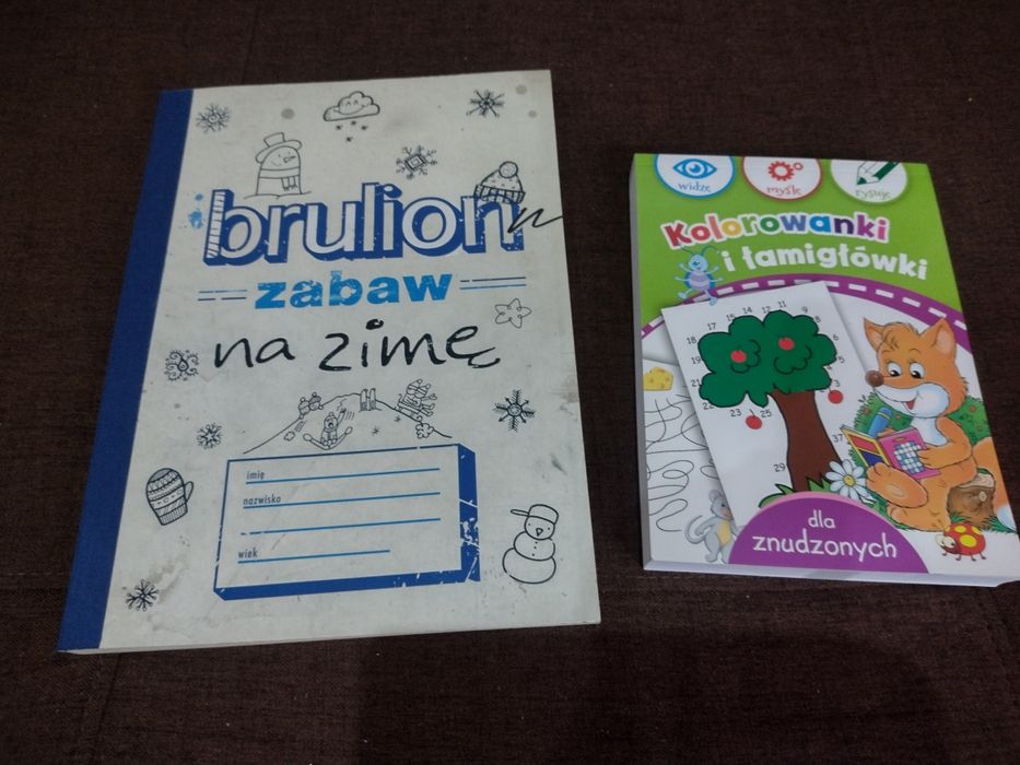 Kolorowanki i łamigłówki