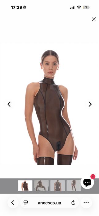ANOESES новий комплект (боді +чулки), не використовувався