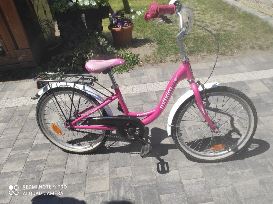 Rower różowy "20"