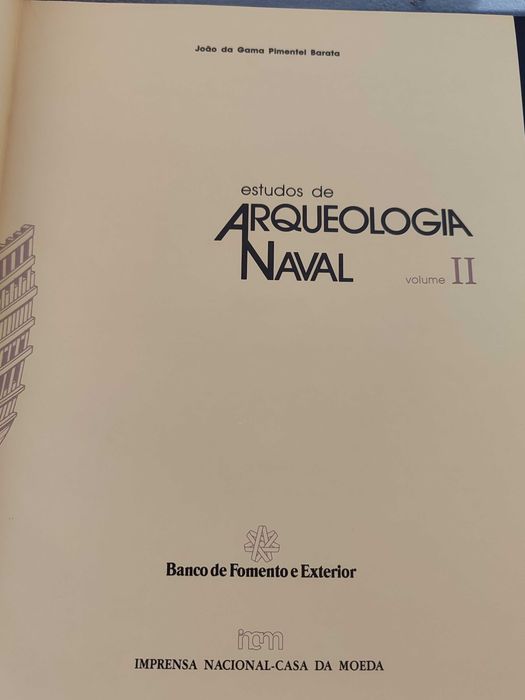 2 Volumes - Arqueologia Naval