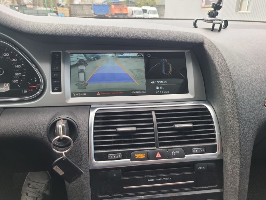 Автомагнітола для Audi Q7 8/64GB візьміть в дорогу Waze та YouTube Music