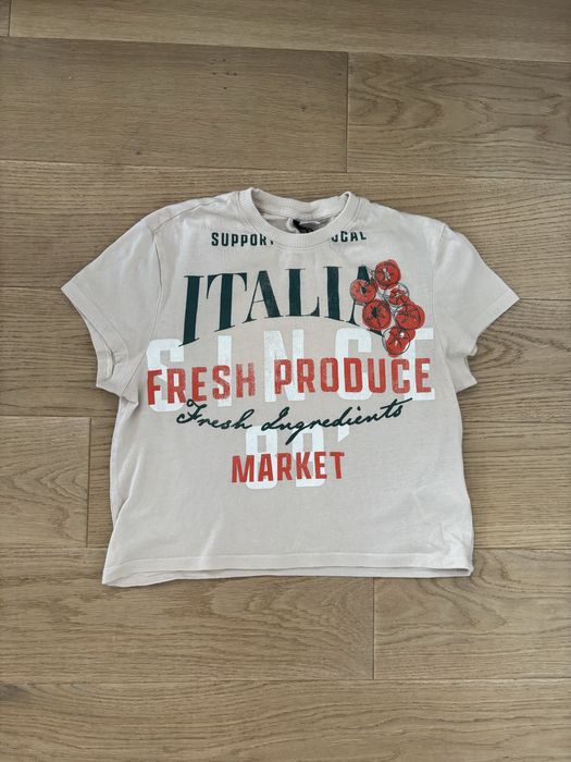 Damski krótki t-shirt