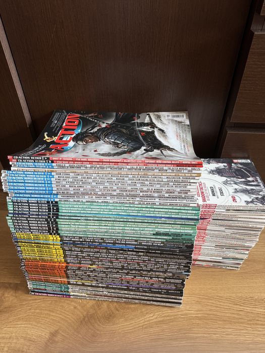 Gazety CD-ACTION duży zestaw