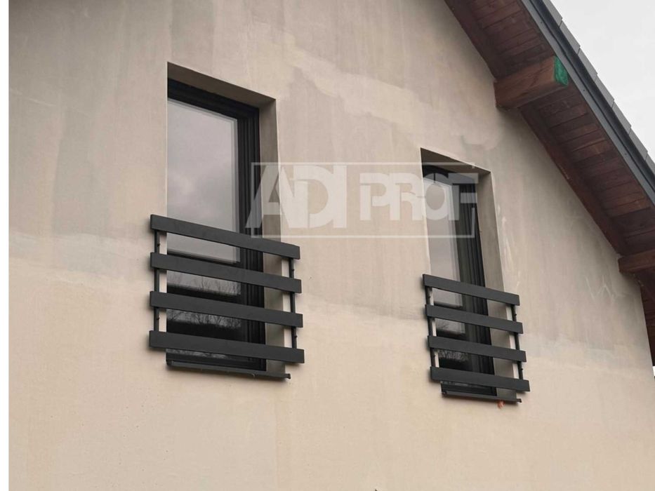 Balkon Francuski, Balkony Francuskie, Balustrada Natynkowe Aluminium