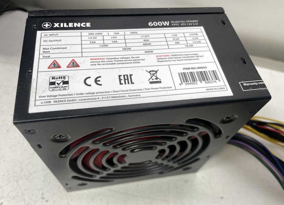 Блок питания Xilence 600W (XP600R7) для компьютера